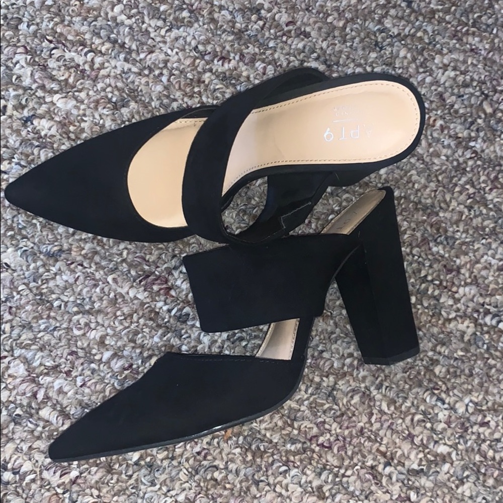 Black heels
